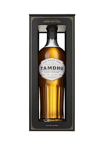 Tamdhu 12 Years Speyside Whisky 0,7l 43,0% - Premium Whisky aus Schottland, 12 Jahre gereift in edlen Fässern, präsentiert in einer stilvollen Geschenkbox – ideal für Kenner und als Geschenk.
