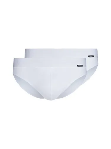 Skiny Slip (2-St) - Klassische Slips im praktischen Doppelpack, aus hochwertiger Baumwolle für optimalen Tragekomfort und eine perfekte Passform.