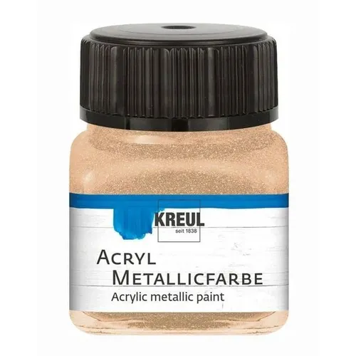 Kreul Acryl Metallicfarbe Champagner 20 ml 100 ml / 15,95 Euro