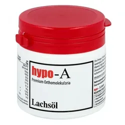 Hypo A Lachsöl Kapseln - Hochwertige Omega-3 Quelle - Nahrungsergänzungsmittel mit wertvollen Omega-3-Fettsäuren für eine gesunde Herzfunktion und Unterstützung der Gehirnfunktion.