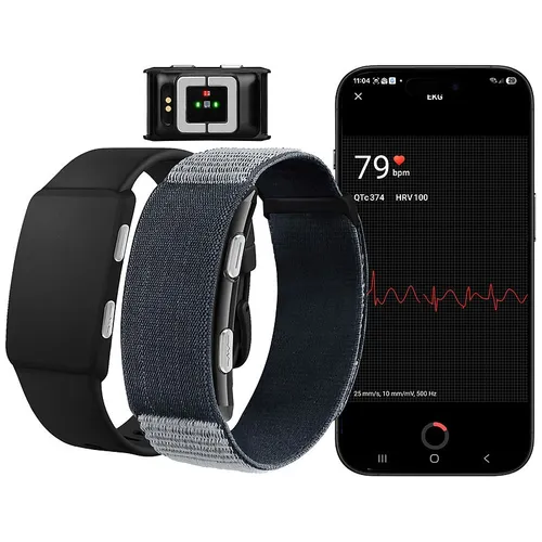 Smarter Fitness-Tracker mit App und EKG-Überwachung