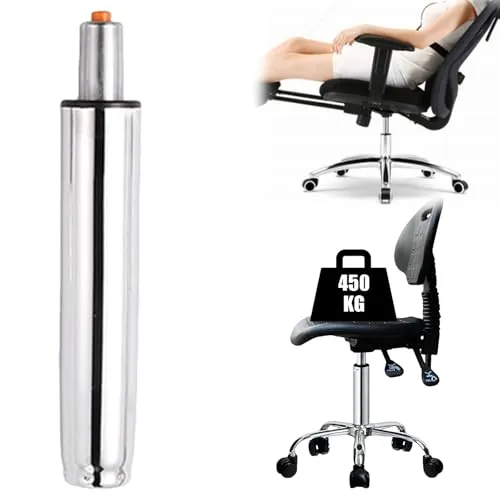 BAIFULAI Gasdruckfeder, Bürostuhl Ersatz Gaslift 1000 lbs(450KG), 300-450mm einstellbar höhenverstellbarer, Gasfeder Gasdruckdämpfer Bürostuhl Ersatzteile für Drehstühle, Gelten Bürostühle
