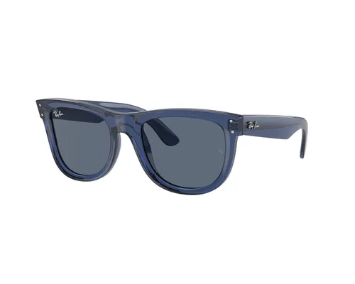 Ray-Ban WAYFARER REVERSE R0502S Sonnenbrille - Stylische unisex Sonnenbrille in transparentem Blau, ideal für jeden Anlass. Mit 2 Jahren internationaler Garantie und modernem Design.