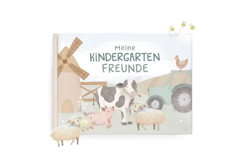 mintkind Elektronisches Tagebuch Freundebuch Kindergarten - Erinnerungsbuch 96 Seiten