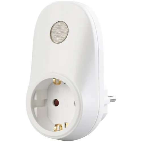 revolt Steckdosen-Adapter mit Lichtsensor, 230 Volt, 690 Watt Schaltleistung
