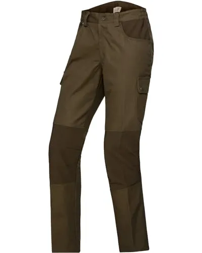 Hubertus Canvas Sommer Hose mit Stretch Besätzen - Wanderhose aus strapazierfähigem Canvas-Material mit bequemen Stretcheinsätzen, ideal für Berg- und Pirschjagd.