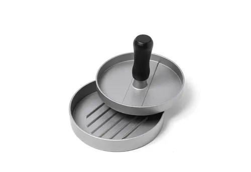 GRILL-EXPERTE Burgerpresse Burgerpresse Fleischpresse Pattypresse für Burger Burgerpatties, Aluminium
