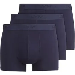 OLYMP Boxershorts 3er Pack XXL - Herrenunterhosen aus 95% Baumwolle, mit elastischem Bund für perfekten Sitz und hohen Tragekomfort, ideal für den Alltag.