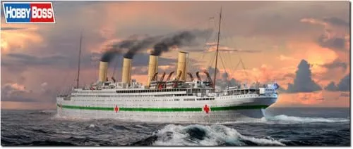 HobbyBoss - 1/700 HMS Britanic - Plastik-Modellbau - Maßstab: 1:700