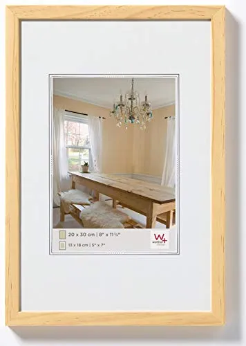walther design Bilderrahmen kiefer 13 x 18 cm Peppers Holzrahmen BP318K
