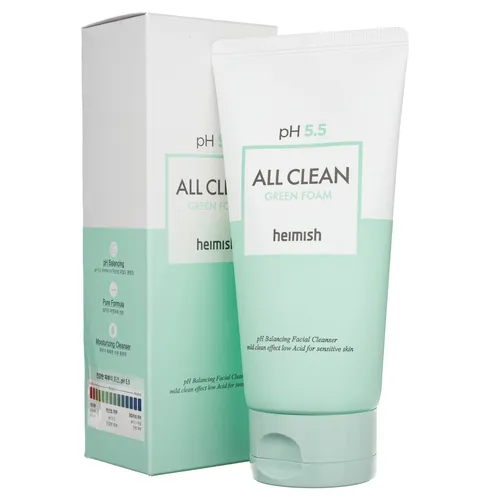 Heimish All Clean Green Clay Foam Reinigender Gesichtsschaum, 150 g