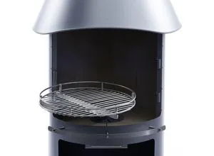 Buschbeck Grillrost für Gartenkamin Auckland, Ø 42 cm - Grillzubehör aus hochwertigem Edelstahl, ideal für schmackhafte Grillabende im Freien und perfekte Hitzeverteilung.