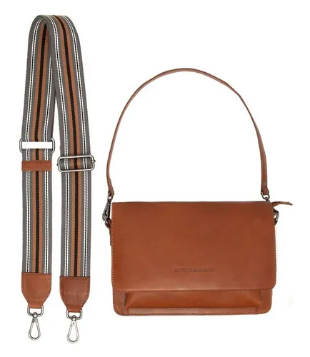 The Chesterfield Brand Schultertasche Aviles - Elegante Schultertasche aus echtem Rindsleder, stufenlos verstellbarer Schulterriemen und geräumiges Hauptfach für optimale Organisation.