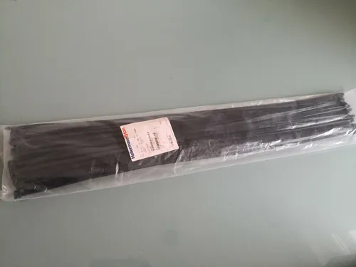 Hellermann Tyton Kabelbinder 760mmx7,6mm schwarz - 50 Stück - Kabelbinder in schwarz, besonders stark mit einer Zugfestigkeit von 535N, ideal für robuste Anwendungen in Haushalt und Industrie.