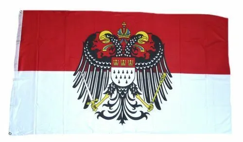 Flagge / Fahne Köln großes Wappen Hissflagge 90 x 150 cm