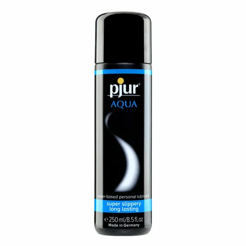 Pjur Aqua Gleitgel 250 ml - Gleitmittel für Unisex, auf Wasserbasis, sanft zur empfindlichen Haut und ideal für ein angenehmes Liebesspiel ohne Hautreizungen.