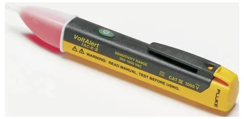 Fluke FLK2AC/200-1000V5 Berührungsloser Spannungsprüfer - Messgeräte für professionelle Elektriker und Heimwerker, erkennt Spannungen bis 1000V und bietet sichere, berührungslose Prüfungen mit rotem LED-Licht.