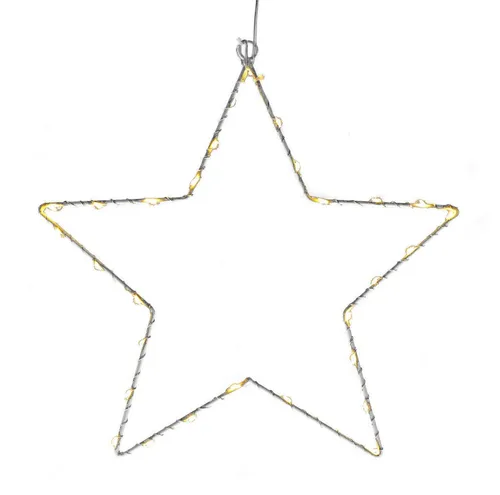 Spetebo LED Stern LED Leuchtstern Ø 30 cm