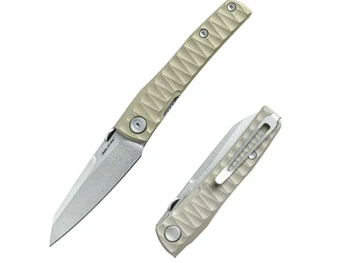 REAL STEEL Destra Nitro-V Green G10 EDC-Taschenmesser