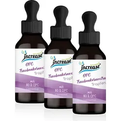 increase NATURALLY Liposomales OPC Traubenkernextrakt - 800mg Tropfen - Nahrungsergänzungsmittel mit 800mg OPC pro 180ml, unterstützt die Zellgesundheit und enthält keine Allergene oder Zusatzstoffe.