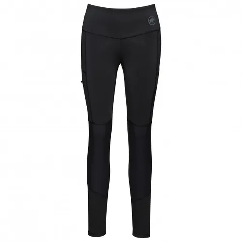 Mammut Zinal Hybrid Tights für Damen - Schwarz XL - Hochwertige Trainingsbekleidung aus 74% Polyester und 26% Elasthan für optimalen Komfort und Bewegungsfreiheit beim Sport.