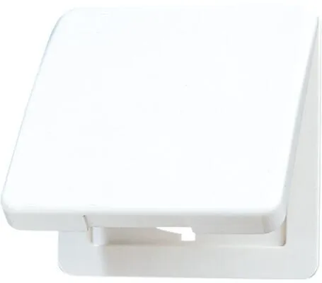 Jung CD590BFKLWW Klappdeckel, alpinweiß, CD 500