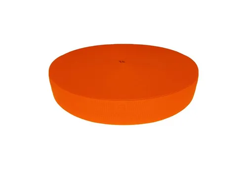 maDDma Rollladengurt Gurtband Polyester 45m lang 15mm breit Farbwahl, 1002 neon-orange