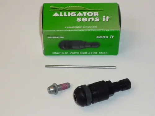 4x Alligator RDKS Ventilkit Sens.it schwarz Ø 11,3 mm, TPMS >5623943-4<