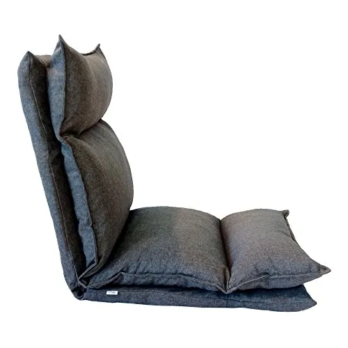 Rebecca Mobili Thaikissen für Meditation und Yoga - Bodenstuhl für drinnen und draußen, faltbar und bequem gepolstert, schafft Urlaubsfeeling und ideal zum Entspannen oder Meditieren.