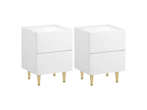 Nachttische Weiß von WOLTU