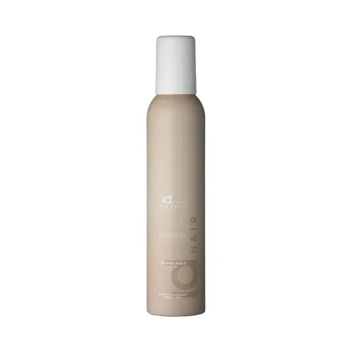 IdHAIR Creative Mousse – Starkes Volumen und Halt, vegan, Curly Girl geeignet, 250 ml