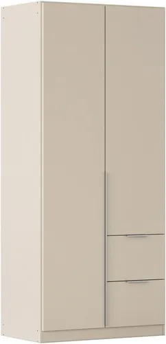 OTTO home Drehtürenschrank Kleiderschrank Schrank Garderobe AGORDO mit Dekor- oder Hochglanzfront (in zwei Griff-Farben, Breiten 91-360 cm) mit Außenschubkästen, in 7 Breiten und 2 Höhen MADE IN GERMANY