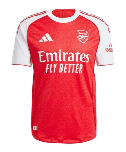 ADIDAS Herren Trikot FC Arsenal 25/26 Heim Authentic - Stylisches FC Arsenal Heimtrikot von adidas mit leichtem Design für optimale Bewegungsfreiheit. Das rote Trikot mit weißen Ärmeln und vintage-inspiriertem Logo zeigt deine Fanliebe auf dem Platz und in der Freizeit.