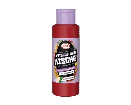 HELA Ketchup Mayo Mische Knoblauch mit veganer Mayonnaise 300ml