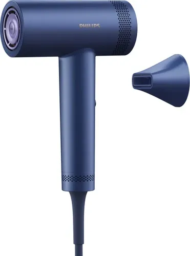 Philips BHD839/00 Haartrockner 1400 W, 7 Temperaturstufen, Blau