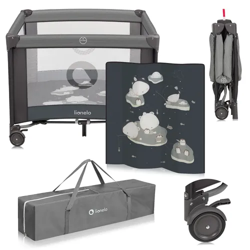 Lauf- & Spielgitter Grau von Lionelo