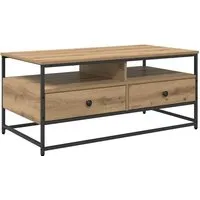 vidaXL Couchtisch Artisan-Eiche 100 x 51 cm von vidaXL
