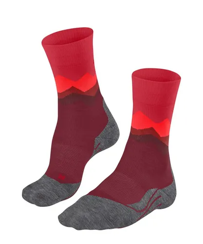 FALKE Herren Wandersocken TK2 Explore M – Rote Funktionssocken für Wanderungen - Diese atmungsaktiven Wandersocken aus Wolle bieten optimalen Tragekomfort und Schutz vor Blasen. Ideal für Outdoor-Aktivitäten, sorgen sie für eine perfekte Passform und angenehme Dämpfung in Ihren Wanderschuhen.