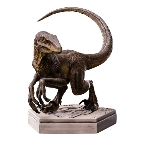 Iron Studios Jurassic World Icons Figur Velociraptor C, 7 cm