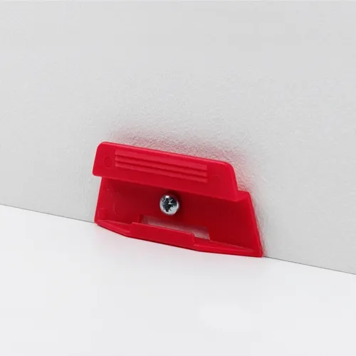 Parador Befestigungsclips Leistenclips rot für Sockelleiste Fußleiste SL 4 SL 18