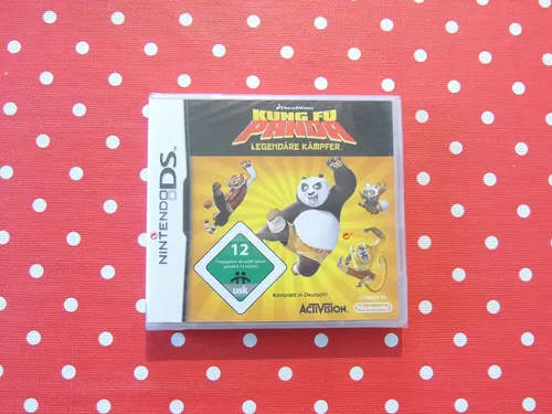 Kung Fu Panda: Legendäre Kämpfer für Nintendo DS, LITE und 3DS - Action & Abenteuer Spiel von Activision Blizzard Europe, neu und in Folie, ideal für Fans von Kung Fu Panda und ab 12 Jahren geeignet.