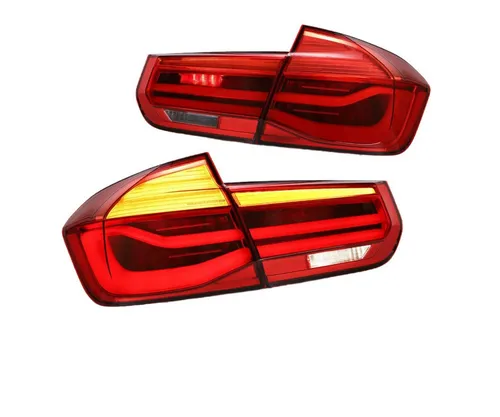 Vland LED Rückleuchten Set für BMW 3er F30 F35 F80 - Rück- & Bremsleuchten: Voll LED Rückleuchten in Rot, bieten eine moderne Beleuchtung und verbessern die Sichtbarkeit für mehr Sicherheit.