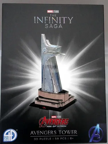 Marvel Studios Avengers Tower 3D Puzzle 59 Teile  Infinity Saga Neuware