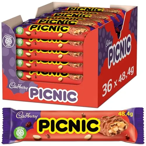 Cadbury Picnic Schokoriegel Großpackung in braun von Cadbury