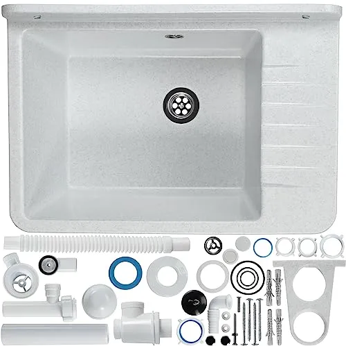 GOSPO Ausgussbecken aus Polypropylen – Robust und Hygienisch