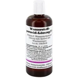 Wasserstoffperoxid Loe 3% 100 ML - Arzneimittel zur Wundreinigung und Munddesinfektion, ideal bei Mundgeruch und Zahnfleischblutungen. Effektive 3% Lösung für hygienische Anwendungen.