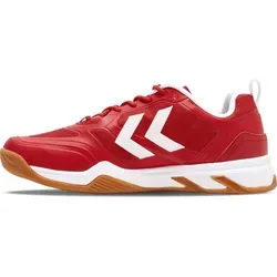 hummel URUZ 2.0 Icon Hallenschuh rot, 38 Herren - Hallenschuhe mit optimalem Grip und Dämpfung, ideal für den Indoor-Sport und perfektes Spielgefühl.