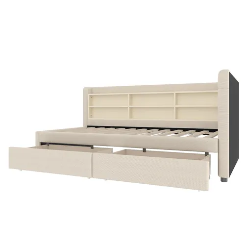 Multifunktions-Daybett 90x200 mit USB-C von TavilaEcon