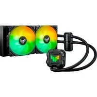ASUS TUF Gaming LC II 240 ARGB - Hochleistungs-Flüssig-CPU-Kühler mit Aura Sync Beleuchtung und leisen 120mm Lüftern für optimale Kühlung und Gaming-Performance