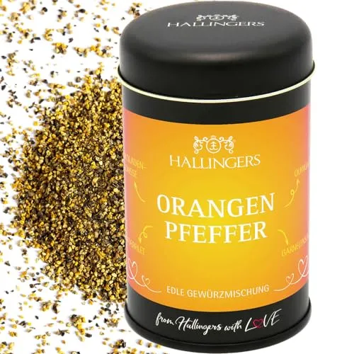 Hallingers Premium Pfeffer für Ente, Fleisch & Gemüse - Made in Germany